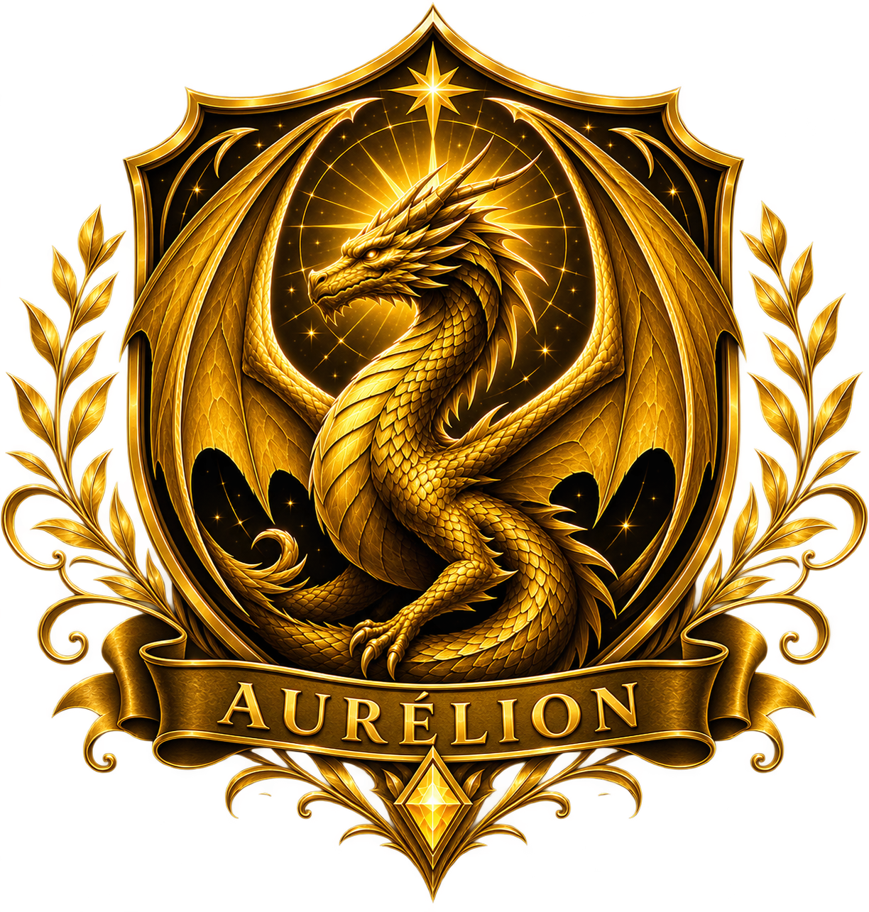 Dragon jaune